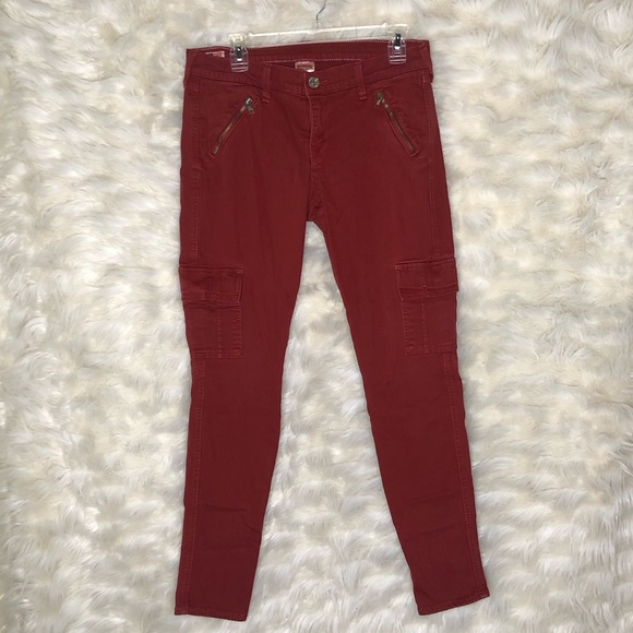 🦋True Religion Burnt Orange Cropped Pants - Picture 3 of 6